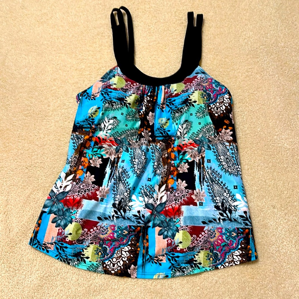 Rekita tankini top 3x nwt